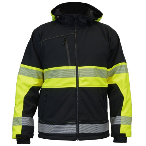 Hi-Vis detailidega talvine softhsell jope Reflex